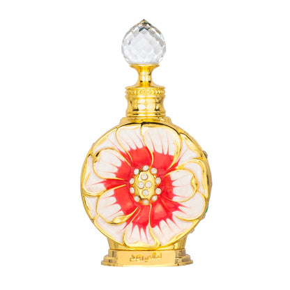 Swiss Arabian Layali Rouge - Luxury Arabian Perfume Oil from Dubai - Long Lasting Arabian Perfume for Women - Exotic, Fruity, Floral, Alcohol Free EDP - 0.5 oz