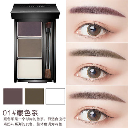 Eyebrow Powder Waterproof Long Lasting Eyebrow Cream Eye Brow Enhancers Smooth Powder Palette Eye Brow Makeup Eyebrow Tint