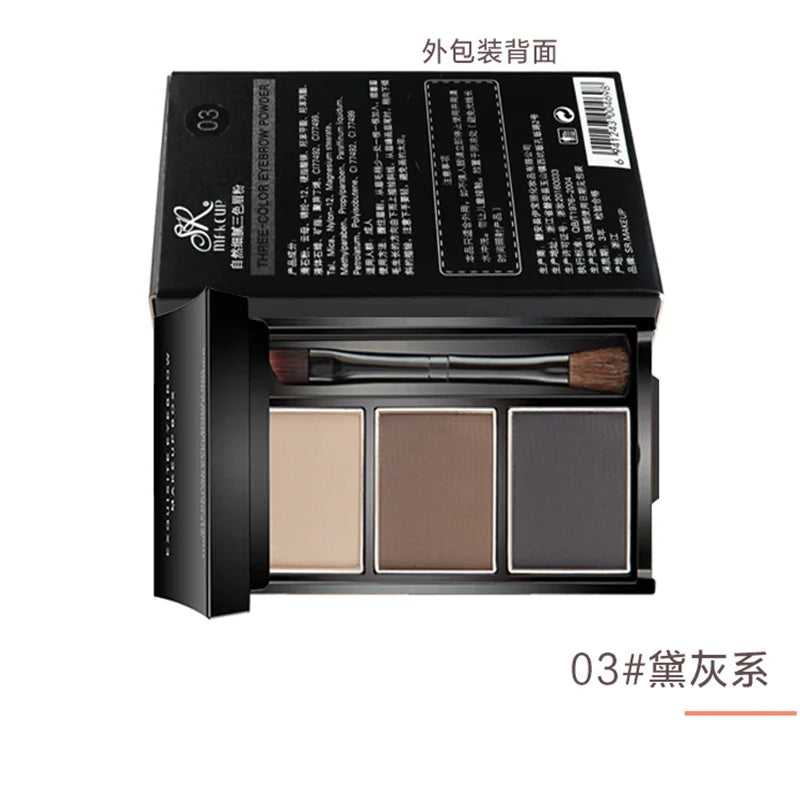 Eyebrow Powder Waterproof Long Lasting Eyebrow Cream Eye Brow Enhancers Smooth Powder Palette Eye Brow Makeup Eyebrow Tint