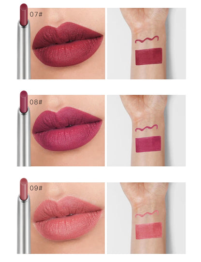 Pudaier Matte Lip Liner Pencil Waterproof Nude Sexy Lipstick Long-lasting Women Makeup Eyes Lipliner Contour Crayon Levre