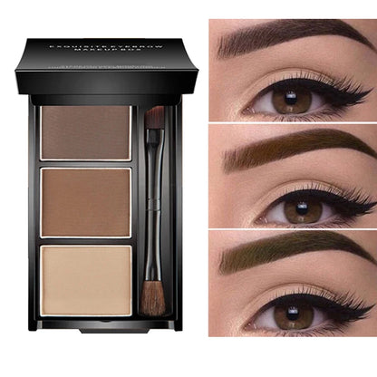 Eyebrow Powder Waterproof Long Lasting Eyebrow Cream Eye Brow Enhancers Smooth Powder Palette Eye Brow Makeup Eyebrow Tint