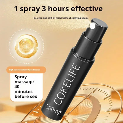 1pcs Male Sex Delay Spray Lasting Long 60 Minutes Penis Growth Enlargement Harder Anti Premature Ejaculation External Use Adults