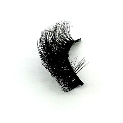 Cat eye Eyelashes 3D Natural False Lashes D Curl Fluffy Soft Cross 5 pairs Manga Lashes Wispy Natural Eyelash Extension Makeup