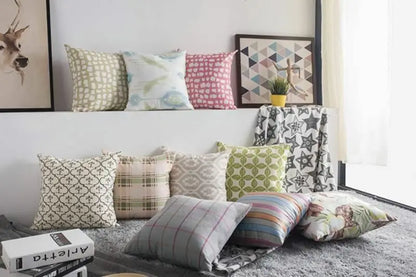 MANBAS Pillow Covers of Living Room Sofa or Dedroom Bed Accessories