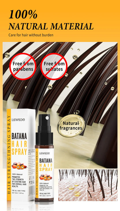 Fast Hair Growth Oil Africa Crazy Traction Alopecia batana Hair Mask Anti Hair Break Hair Strengthener Hair Loss Treatment Spray