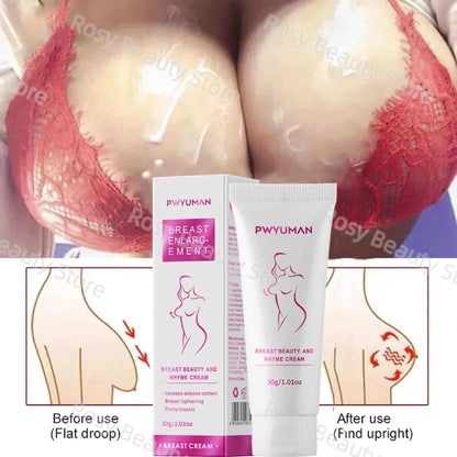 Natural Breast Enlargement Cream Chest Lift Firm Enhancer Care Oil Butt Breast Plump Growth Massage Boobs Bigger Sexy Body Care