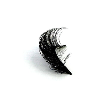 Cat eye Eyelashes 3D Natural False Lashes D Curl Fluffy Soft Cross 5 pairs Manga Lashes Wispy Natural Eyelash Extension Makeup