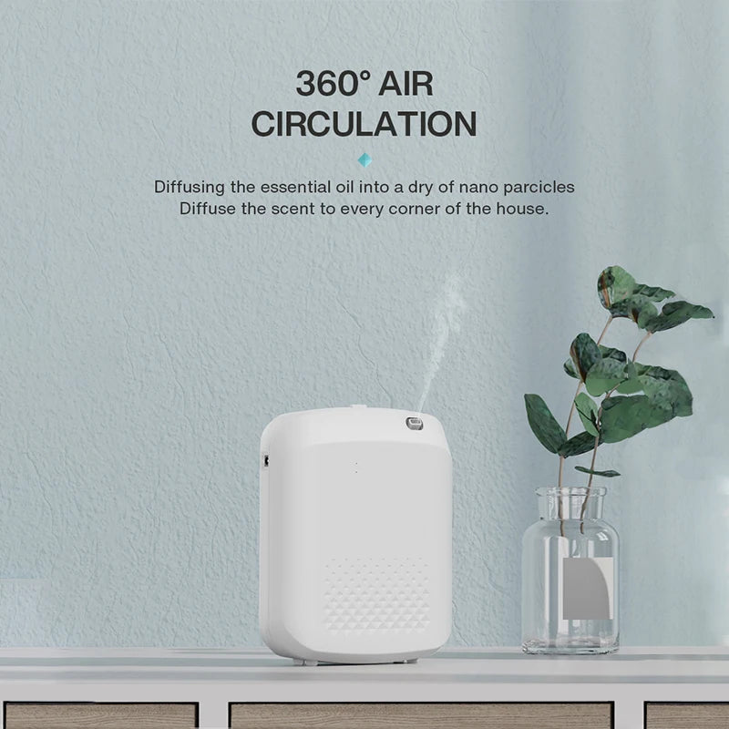 Smart Aroma Diffuser Hotels Fragrance Diffuser Coverage 500m³ Electric Smell For Home Bluetooth Control Essential Oils Diffuser