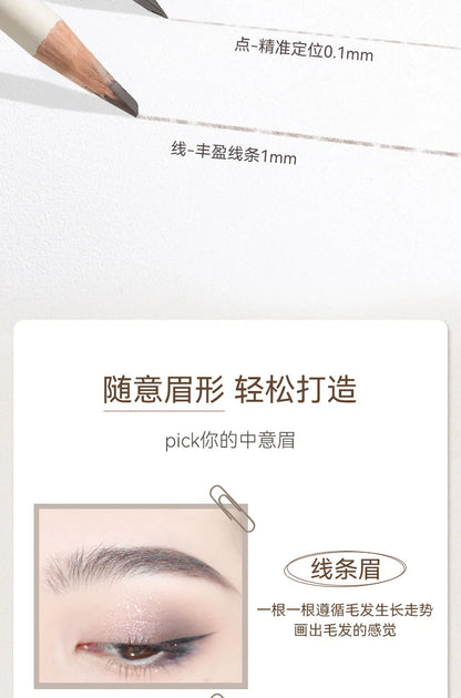 NOVO Eyebrow Pencil Wooden Hard Refill High Quality Professional Waterproof Tattoo Eyebrow Branded Makeup Products Long Lasting