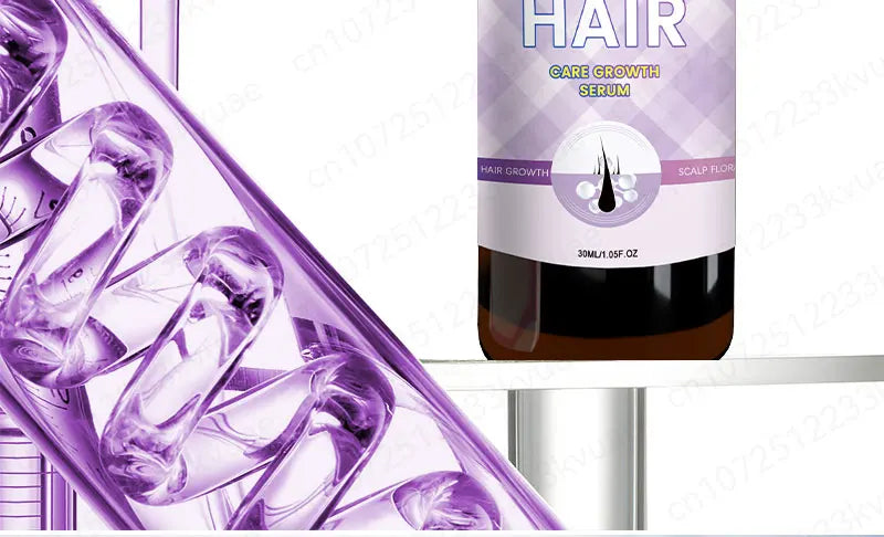 Hair growth essential oil. Effectively repairs baldness and hair loss symptoms, suitable for both men and women