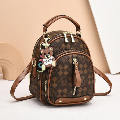 New Woman shoulder bag Large capacity Handbag for Women Crossbody bag Lychee pattern PU Portable bucket ladies messenger bags