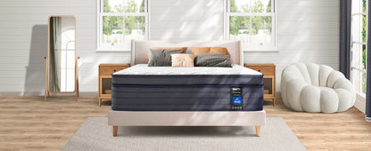 12 Inch Hybrid Queen Size Mattress in a Box, Gel Memory Foam Queen Matress with Motion Isolation and Pressure