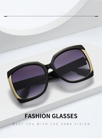 Square Trend Sunglasses New Personality Square Frame Sunglasses Fashion UV Protection Large Frame Sunglasses