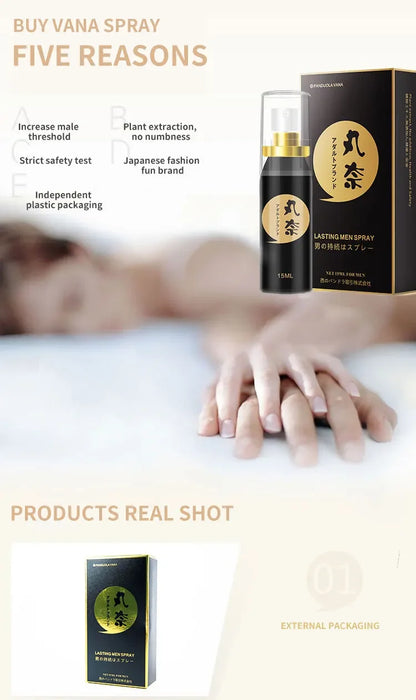 Male Sexual Delay Spray Prevent Premature Retarded 60 Minutes Long Prevent Premature Ejaculation Cock Enlargement Erection Spray