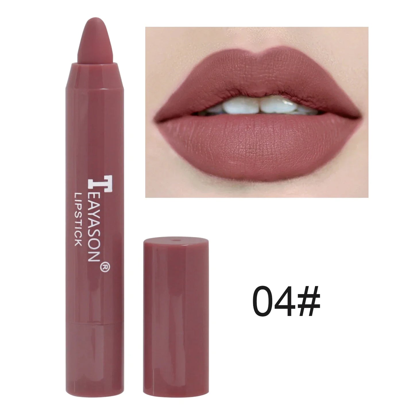 12 Color Waterproof Matte Lipliner Pencil Sexy Red Contour Tint Lipstick Lasting Non-stick Cup Lipliner Pen Lips Makeup Cosmetic