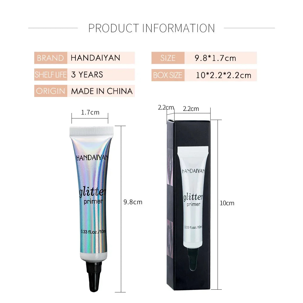 HANDAIYAN Makeup Glitter Eyeshadow Primer Lasting Eyeshadow Color Special Primer For Eye Light Cream Eye Shadow Primer Cosmetic