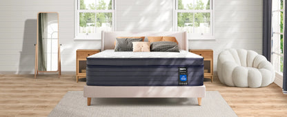 Queen Mattresses - 12 Inch Hybrid Queen Size Mattress in a Box, Gel Memory Foam Queen Matress with Motion Isolation