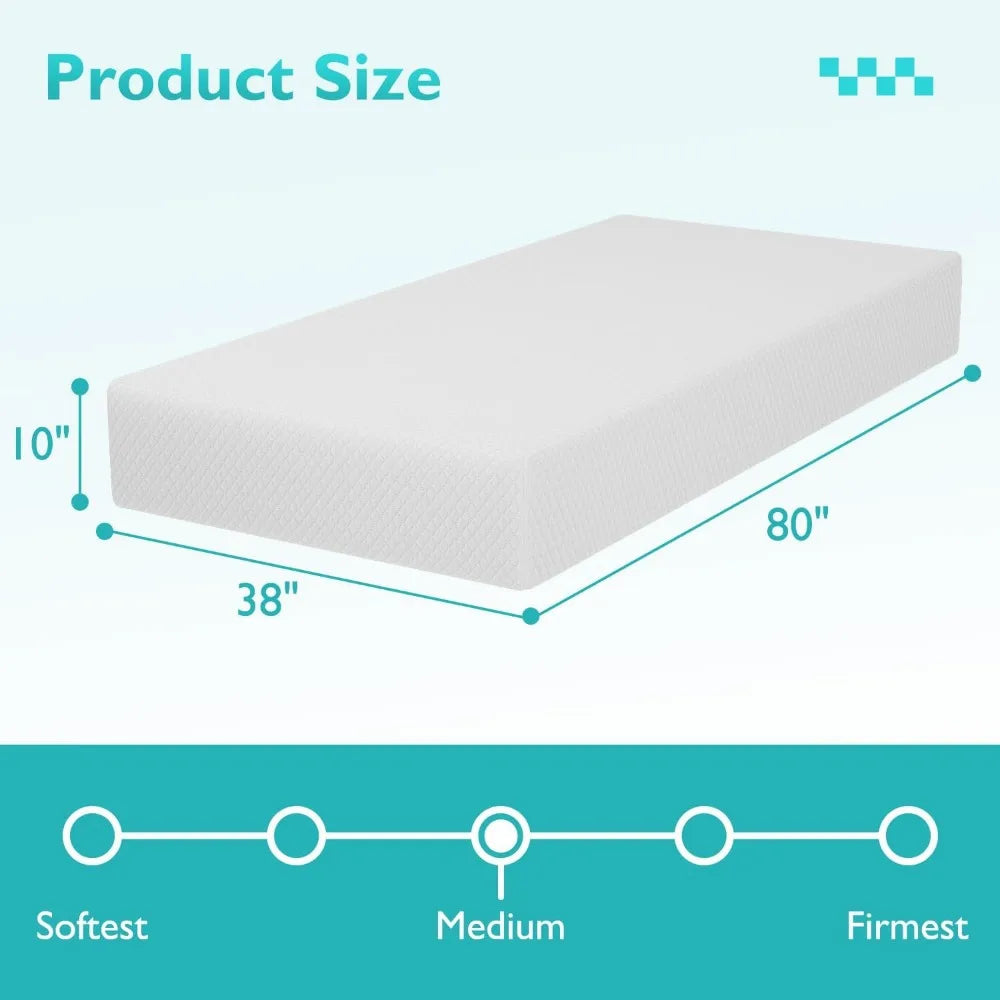 Queen Size Mattress Memory Foam Mattress Futon Pad Furniture Home Matress Bed Mattresses Folding Mat  Full Twin King Topper