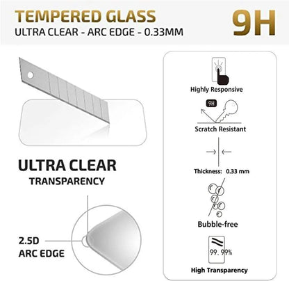 Screen Protector For OPPO Find X3 Lite, Tempered Glass  HD High Aluminum  Crysta 9H Transparent Clear Anti Scratch Case Friendly