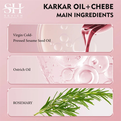 Chebe Fast Hair Growth Sevich Traction Alopecia Hair Karkar Oil Anti Hair Break Hair Strengthen Hair Loss Care Repair Damage