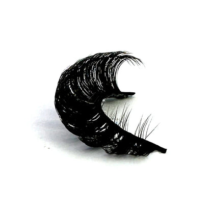 Cat eye Eyelashes 3D Natural False Lashes D Curl Fluffy Soft Cross 5 pairs Manga Lashes Wispy Natural Eyelash Extension Makeup