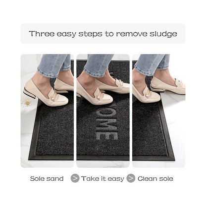 Welcome to the doormat Absorbent quick drying Anti-slip Kitchen mat Shopping mall Hotel Foot pad Home decoration Outdoor camping