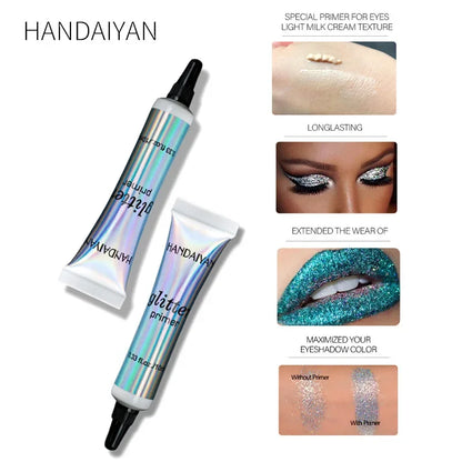 HANDAIYAN Makeup Glitter Eyeshadow Primer Lasting Eyeshadow Color Special Primer For Eye Light Cream Eye Shadow Primer Cosmetic