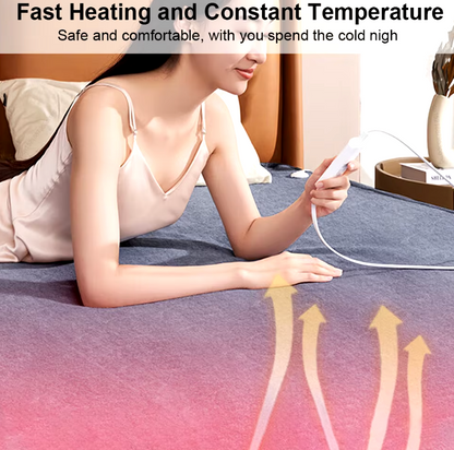 Electric Blanket 220V Thicker Automatic Thermostat Electric Heating Blanket Body Warmer Thermal Mattress for Room Blanket heated