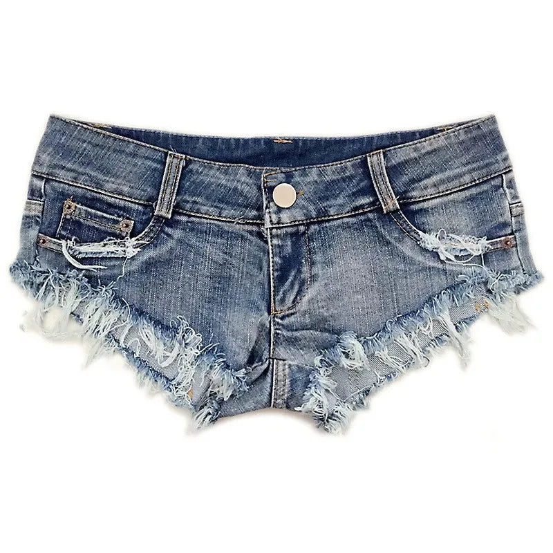 Skinny Short Fashion Summer Sexy Women Jeans Mini Denim Booty Shorts Ladies Club Party Super Short  Womens Shorts