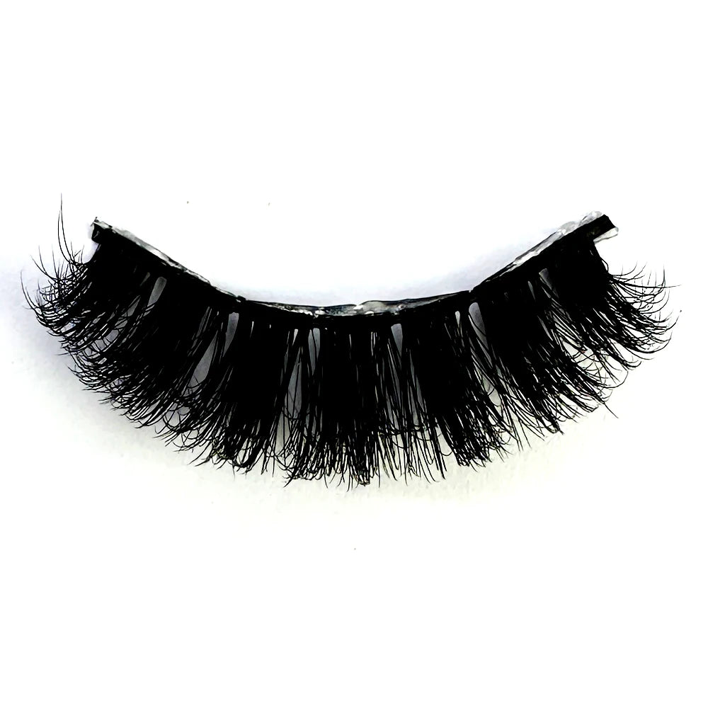 Cat eye Eyelashes 3D Natural False Lashes D Curl Fluffy Soft Cross 5 pairs Manga Lashes Wispy Natural Eyelash Extension Makeup