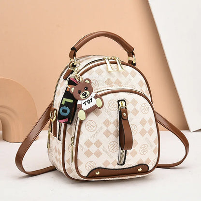 New Woman shoulder bag Large capacity Handbag for Women Crossbody bag Lychee pattern PU Portable bucket ladies messenger bags