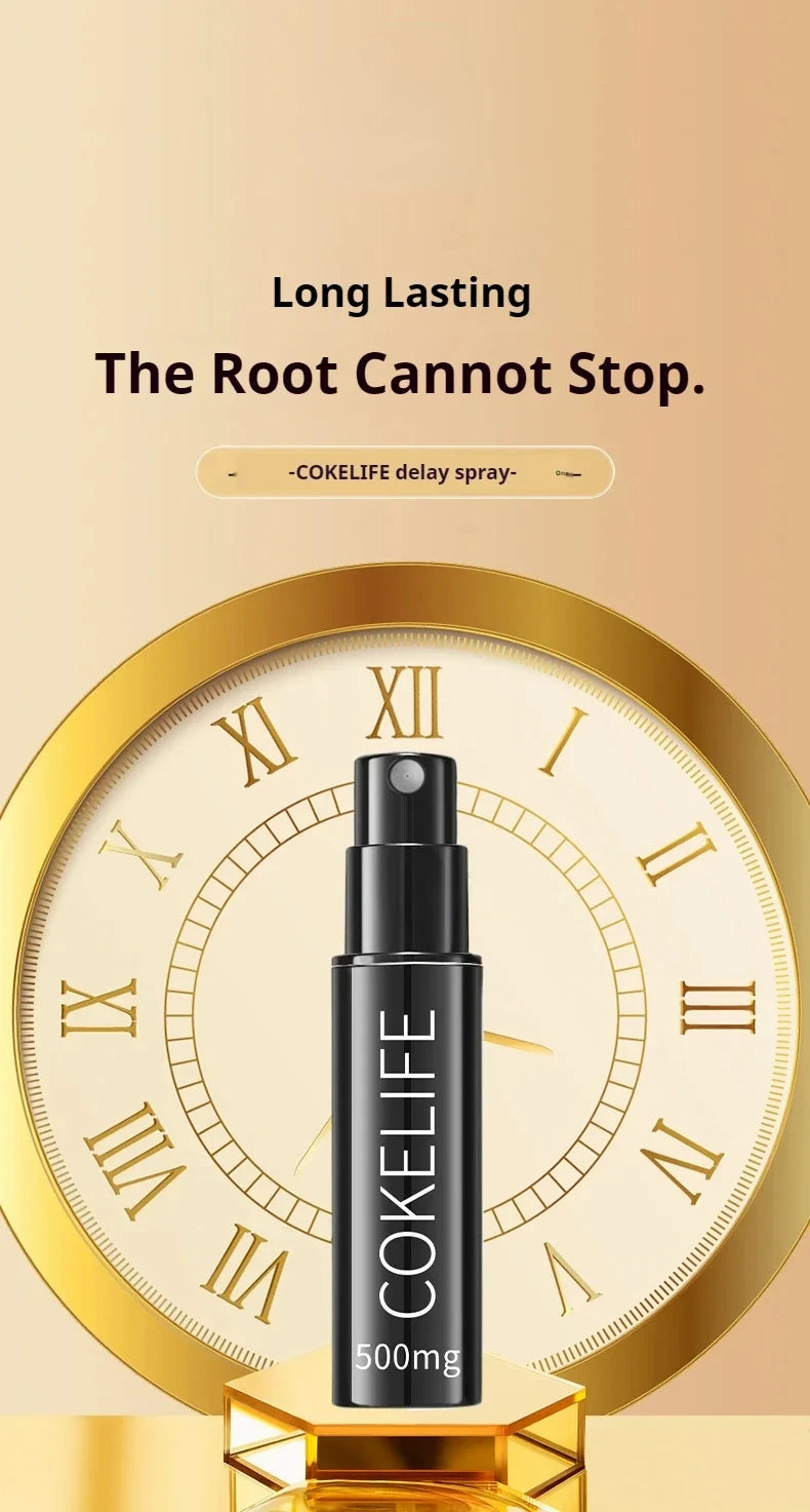 1pcs Male Sex Delay Spray Lasting Long 60 Minutes Penis Growth Enlargement Harder Anti Premature Ejaculation External Use Adults