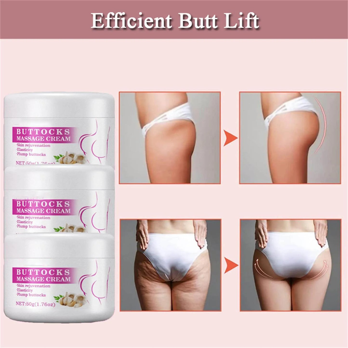 Buttock Enlargement Cream Butt Lift Up Firming Essential Oil Big Ass Enhance Hip Growth Tighten Shaping Sexy Body Care For Women