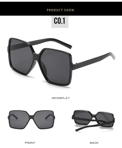 2024 New Brand Sunglasses Square Glasses Personalized Cat Eyes Colorful Sunglasses Trend Sunglasses Uv400 Curtain